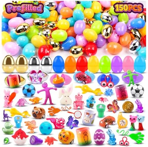 Prefilled Easter eggs, 150 count